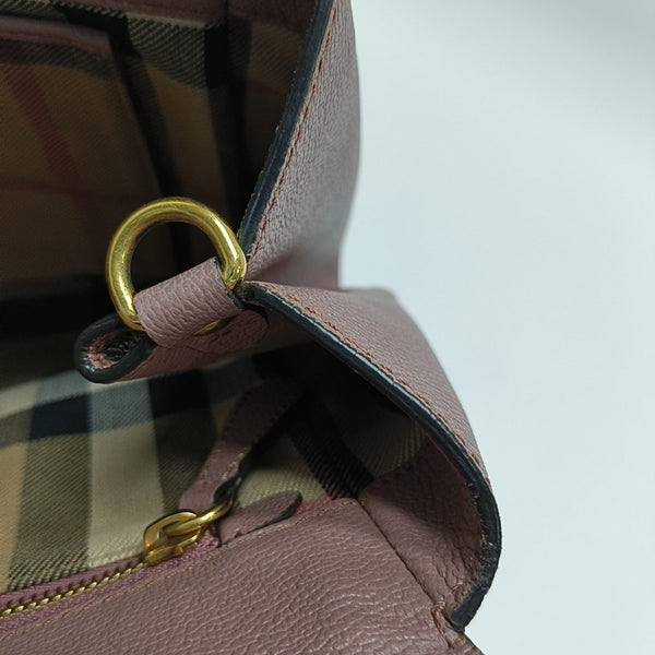 Buckle Calfskin Pink