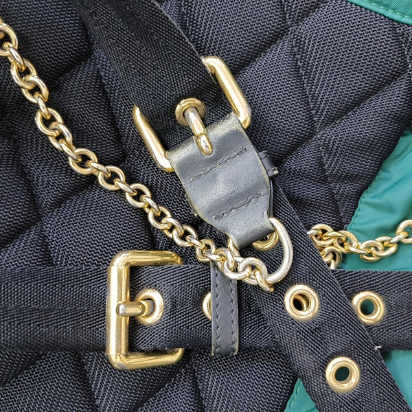 The Rucksack Medium Nylon Blue