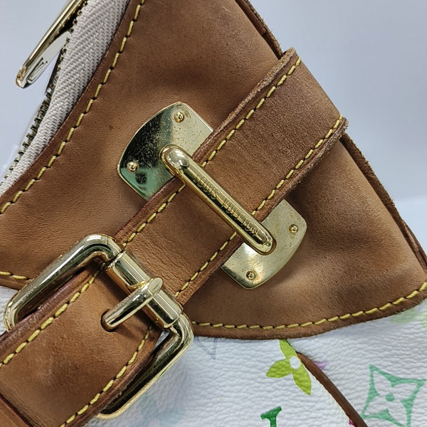 LV × TM GRETA Monogram Coated Canvas White