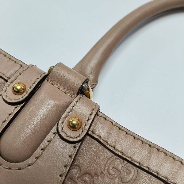 Sukey Monogram Calfskin Rosa