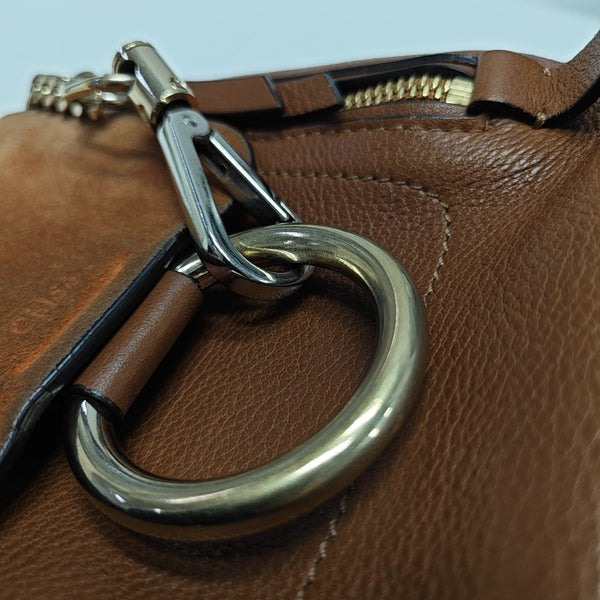 Faye Mini Calfskin Brown