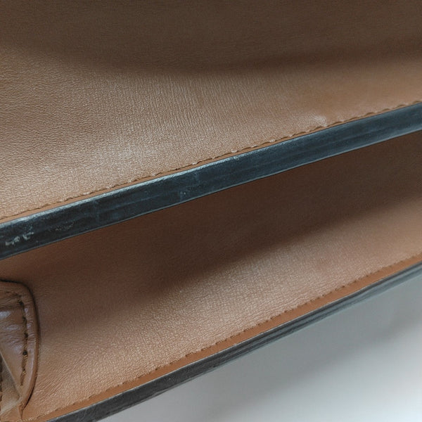 DAUPHINE MM Monogram Coated Canvas Brown