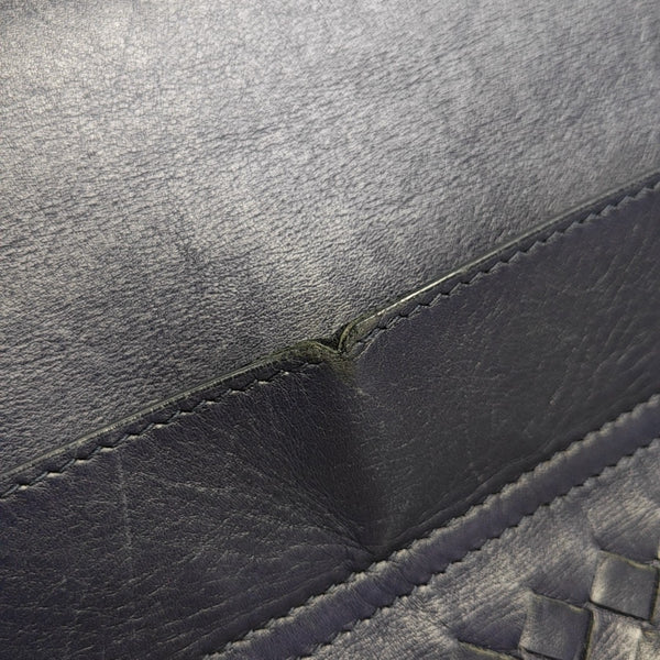 Calfskin Shoulder Bag Blue
