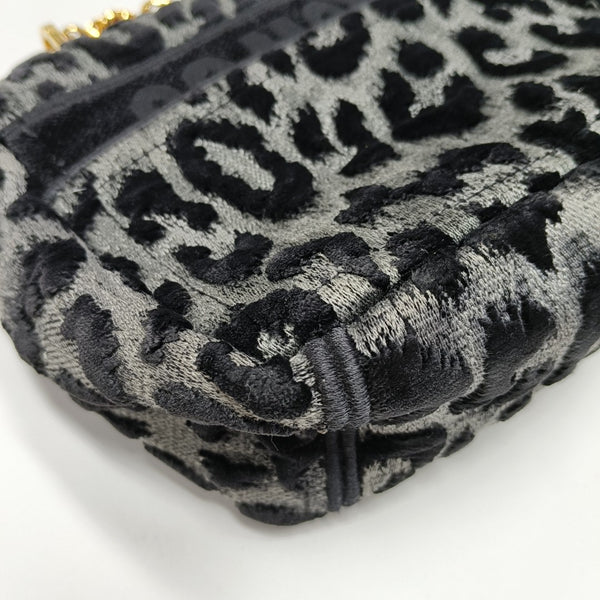 Dior Caro Medium Fabric Black