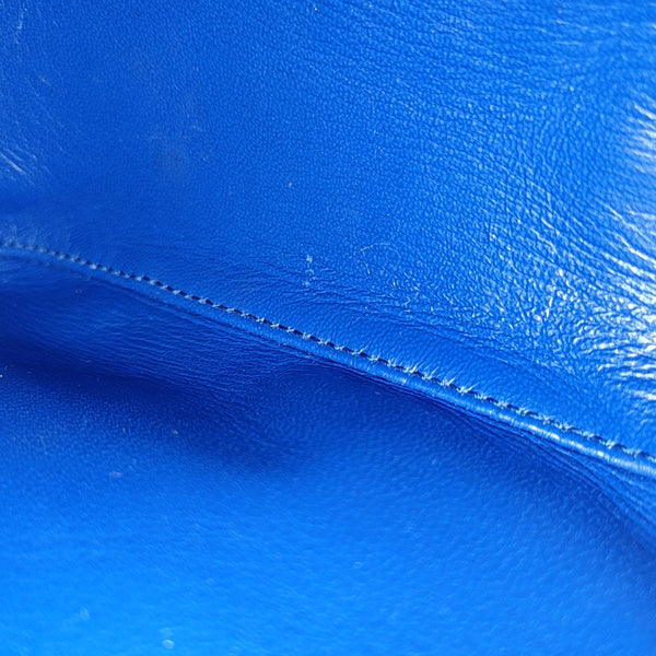 Triangle Calfskin Blue