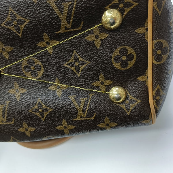 TIVOLI PM Monogram Coated Canvas Brown