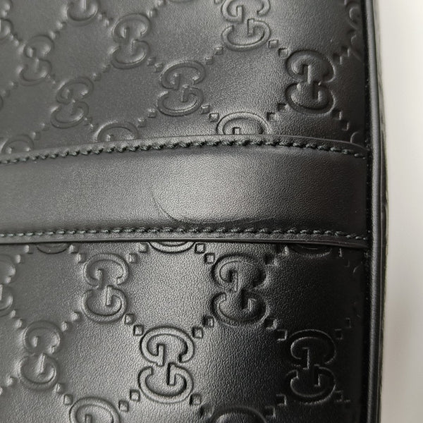Signature Monogram Calfskin Black