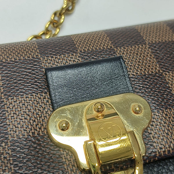 VAVIN Damier Ebene Coated Canvas Brown