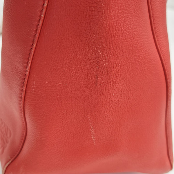 Calfskin Shoulder Bag Red