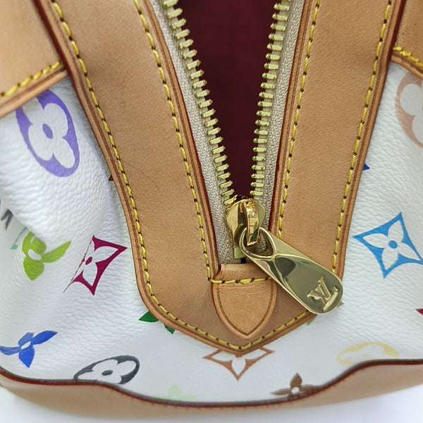 LV × TM CLAUDIA Monogram Coated Canvas White