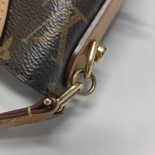 DUFFLE Monogram Coated Canvas Brown