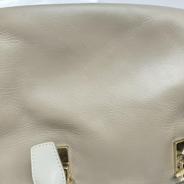Calfskin Tote Bag Gray