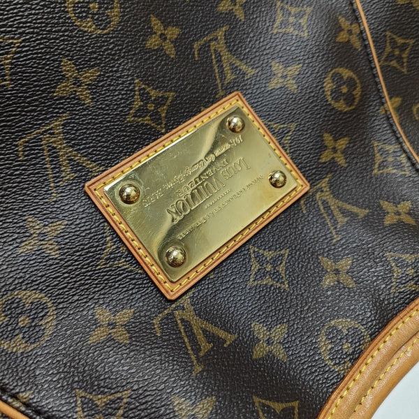 GALLIERA GM Monogram Coated Canvas Brown
