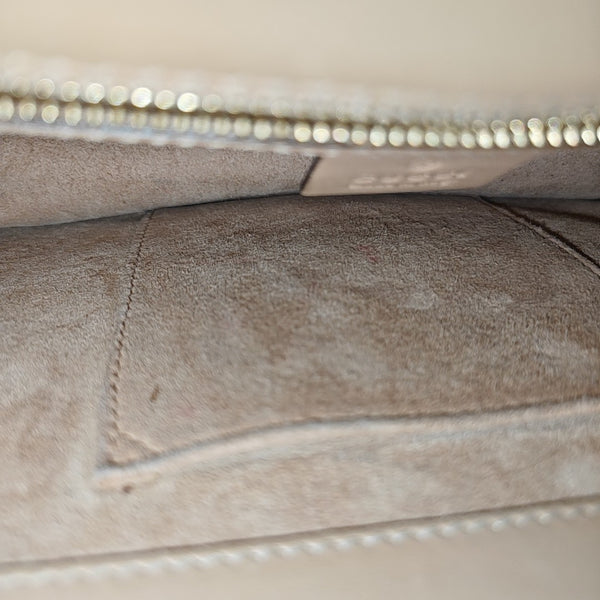 Sylvie Small Calfskin Beige