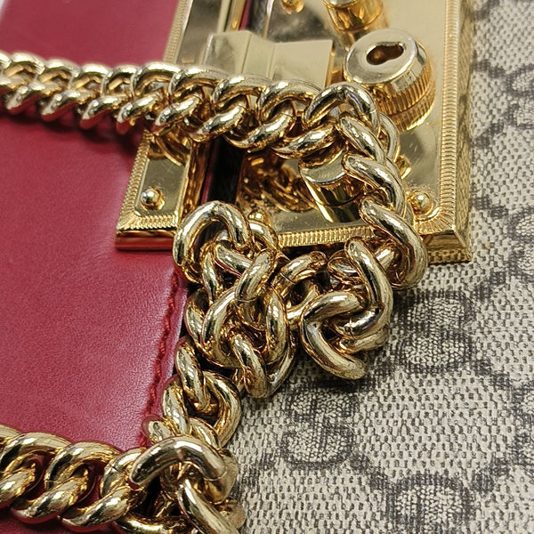 Padlock Small Monogram Coated Canvas Multicolor