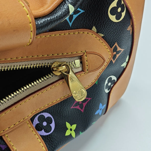 LV × TM CLAUDIA Monogram Coated Canvas Black