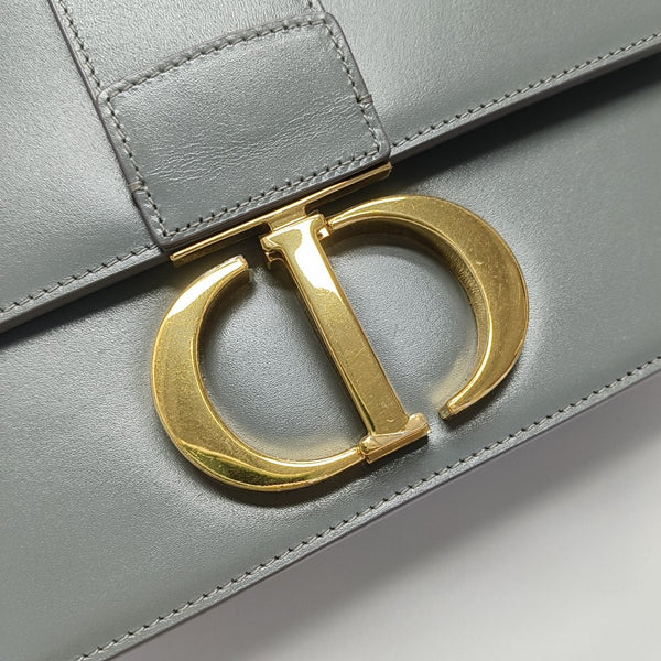 30 Montaigne Calfskin Gray
