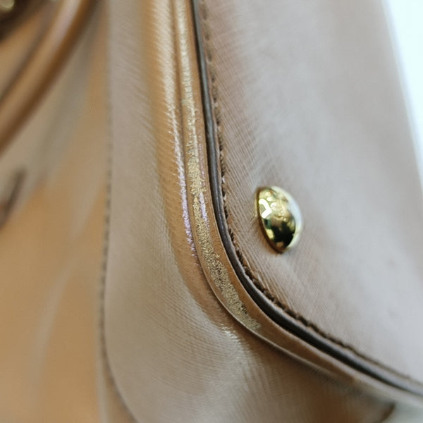 Darina Calfskin Brown