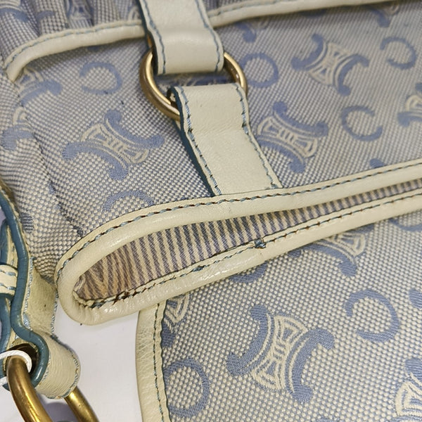 Canvas Shoulder Bag Blue