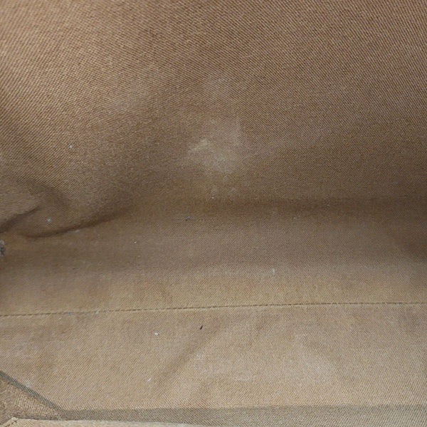 VALMY Monogram Coated Canvas Brown