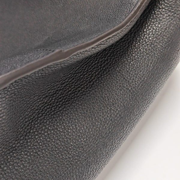 CITY STEAMER MM Calfskin Black
