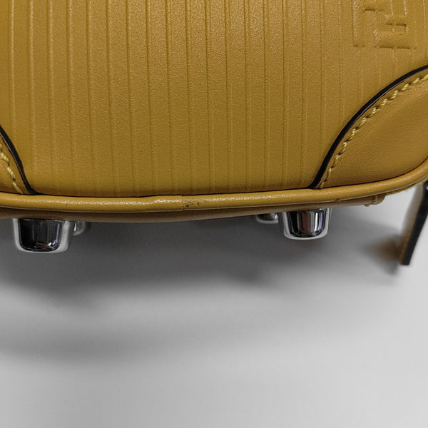 Calfskin Shoulder Bag Mini Yellow