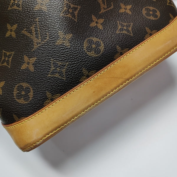 LOCKIT PM Monogram Coated Canvas Brown