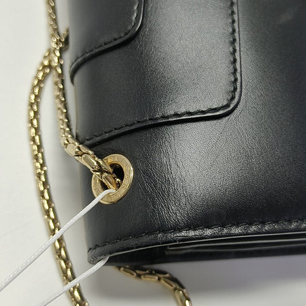 SERPENTI FOREVER Medium Quilted Calfskin Black