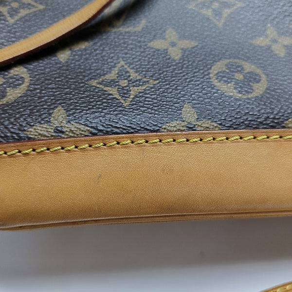 NOÉ BB Monogram Coated Canvas Brown