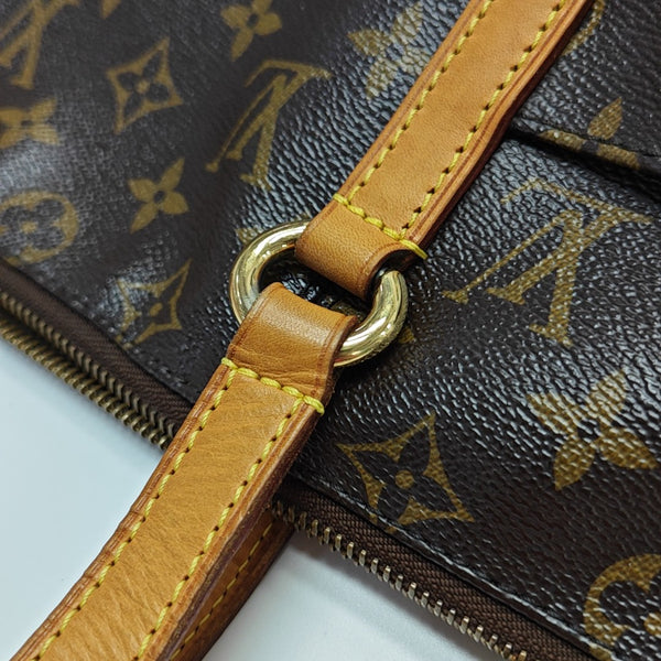 TOTALLY PM Monogram Coated Canvas Brown