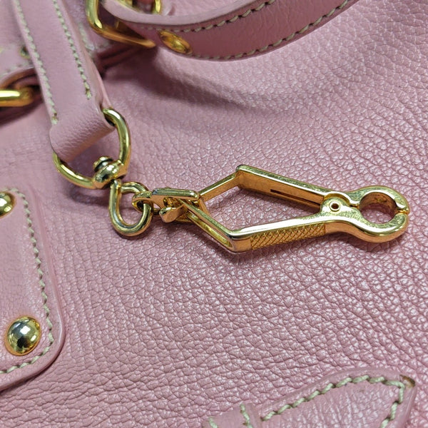 Calfskin Shoulder Bag Pink