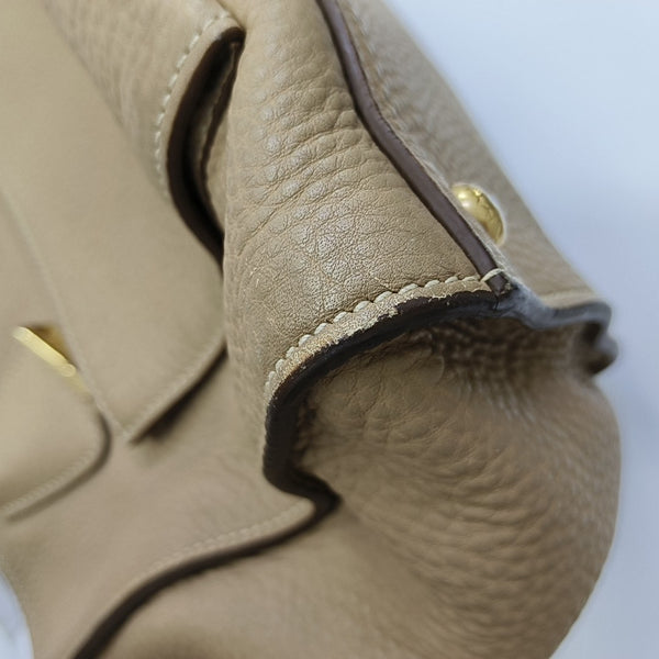 City Calfskin Beige