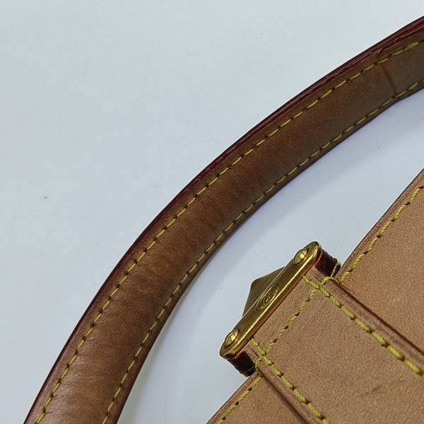 DUFFLE Monogram Coated Canvas Brown