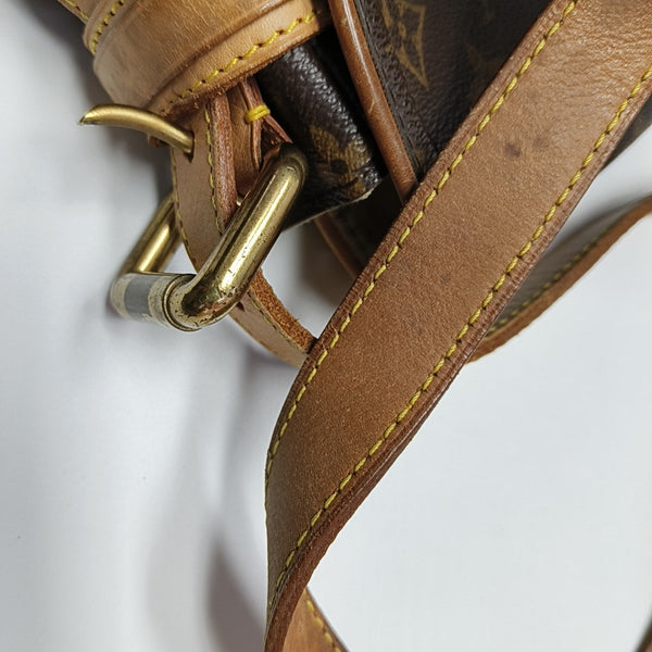 HUDSON PM Monogram Coated Canvas Brown