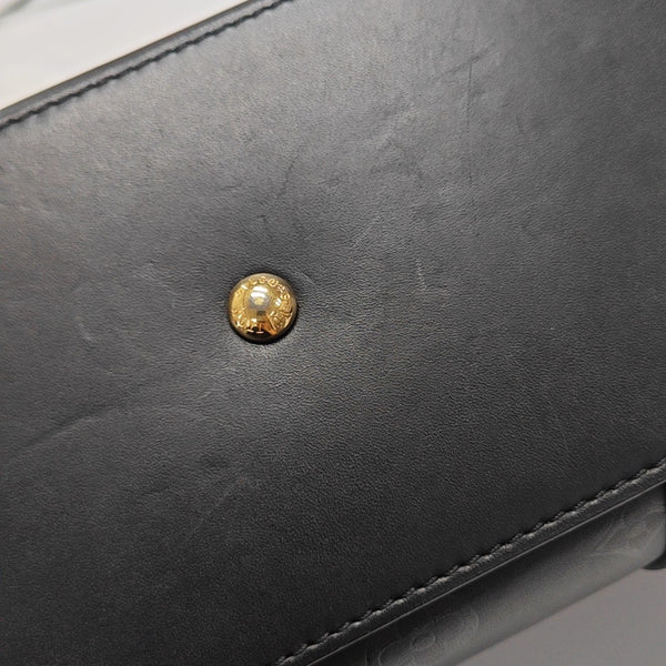 VERY MM Monogram Calfskin Black