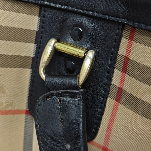 Canvas Top Handle Bag Beige