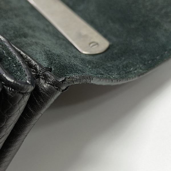 Calfskin Shoulder Bag Black