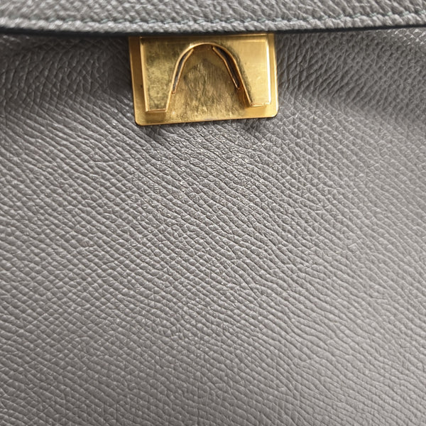 BELT Mini Calfskin Gray