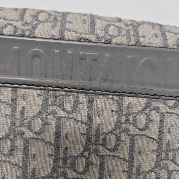 Bobby Medium Oblique Canvas Gray