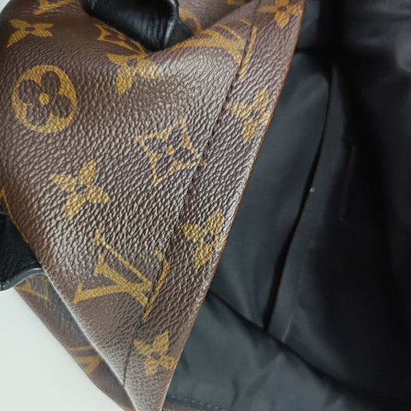 PALM SPRINGS MM Monogram Coated Canvas Brown