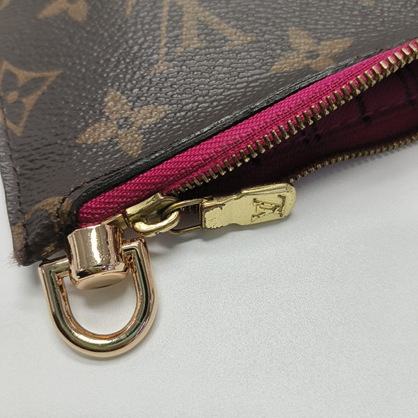 NEVERFULL PM Monogram Coated Canvas Brown