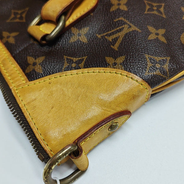 ODEON GM Monogram Coated Canvas Brown
