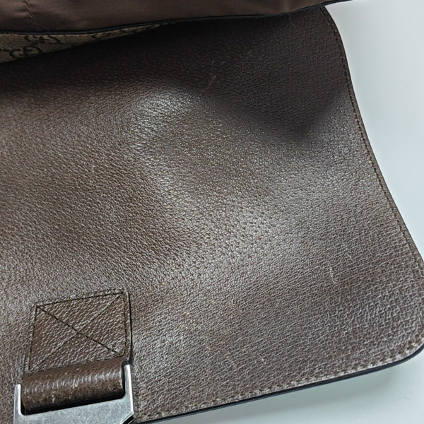 Tian Monogram Coated Canvas Brown