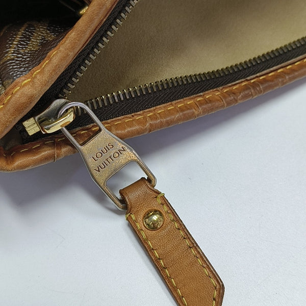 RETIRO GM Monogram Coated Canvas Brown