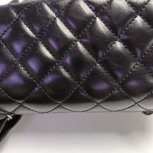 MOUNTAIN Quilted Calfskin Black
