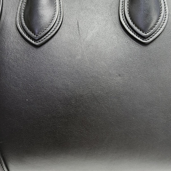 LUGGAGE Micro Calfskin Black