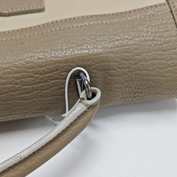 Calfskin Shoulder Bag Beige