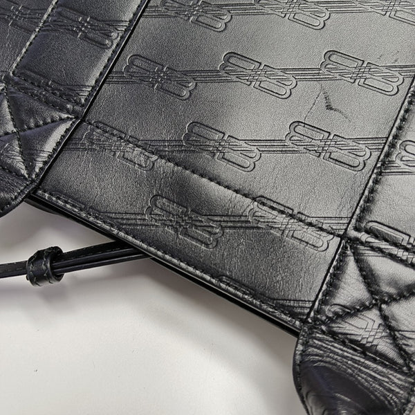 Calfskin Shoulder Bag Black