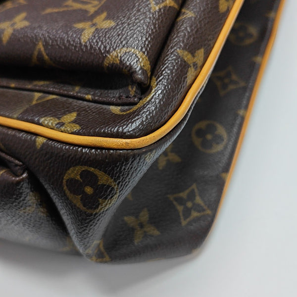 MULTIPLE Monogram Coated Canvas Brown
