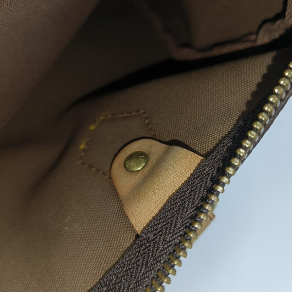 SPEEDY 25 Monogram Coated Canvas Brown
